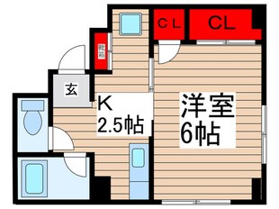 高マンションの物件間取画像